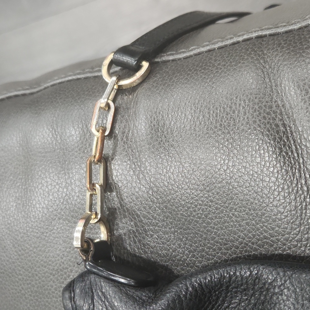 Tory Burch Black Crossbody Bag with Gold Accents - Picture 7 of 9